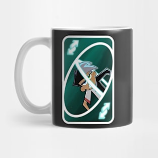 danny reverse card Mug